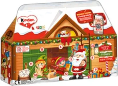 Zdjęcie produktu dla Kinder Kalendarz Adwentowy 234 G Z 24 Słodkimi Niespodziankami