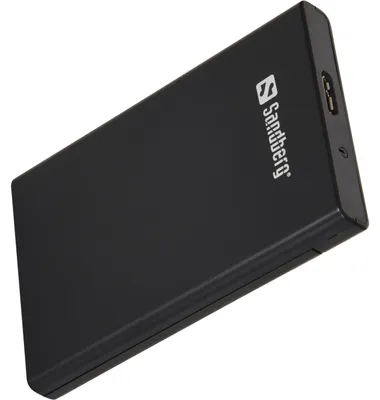Obrázek produktu pro Sandberg USB 3.0 to SATA Box 2.5'', HDD/SSD rámeček, 2.5", SATA, 5 Gbit/s, USB konektivita, Černá