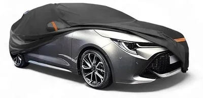 Imagen del producto de Fundas para coche Toyota Auris 2007-2018: Cubierta protectora resistente a la intemperie e impermeable, con cremallera lateral. Adecuada para uso en exteriores. Cubre todo el vehículo.