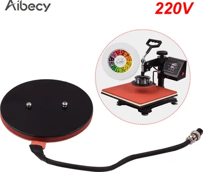 Produktbild von Aibecy 15,5 cm / 6,1 in Heizplatte Pad Sublimationstransfer Silikon Heizkissen Matte für Transferpresse Maschine