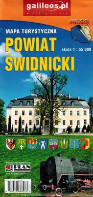 Zdjęcie produktu dla Mapa - powiat świdnicki 1:55 000
