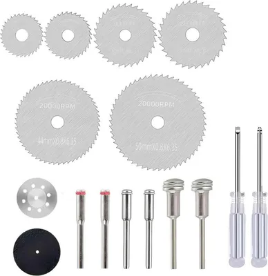 Produktbild von 44-teiliges Diamant-Trennscheiben-Set aus Kunstharz, Schleifscheiben, Schleifräder für Rotationswerkzeuge, Trennscheiben für Metall, Holz, Kunststoff, Kupfer, Aluminium