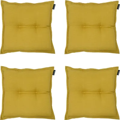 Produktbild von Madison - Sitzkissen Panama senf - Ca. 50x50 cm - 4er-Set