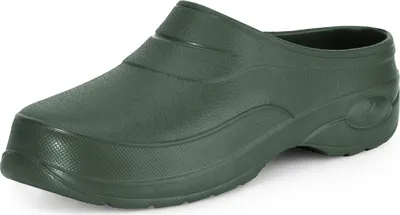 Image de Ladeheid Femmes et Hommes Sabots légers Eva Sabots de jardin Chaussures de jardin KL037(Vert, 46)
