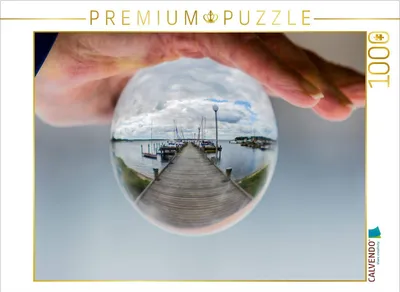 Produktbild von CALVENDO Puzzle Haffanleger 1000 Teile Puzzle quer | 1000 Teile Lege-Größe 64x48cm Foto-Puzzle für glückliche Stunden