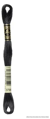 Produktbild von DMC Stickgarn Mouline Special 117MC -3799, 6-fädig, 8m