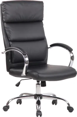 Produktbild von Bürostuhl HLO-CP27 Kunstleder schwarz