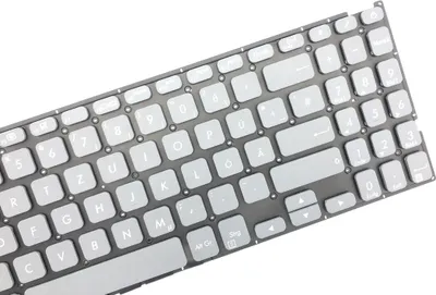 Obrázek produktu pro GERMAN - Klávesnice Klávesnice šedá bez rámečku kompatibilní pro Asus VivoBook 15 F512FL-EJ054T