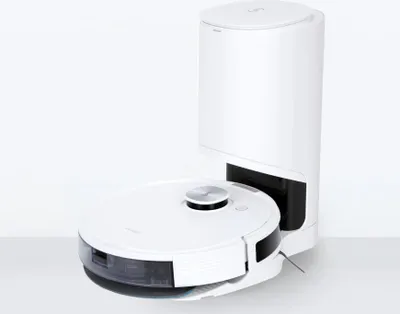 Produktbild von Ecovacs Deebot N10 Plus, Schwarz, Weiß, Rund, Staubbeutel, 3 Rad/Räder, 2,5 l, Ladend, Purification