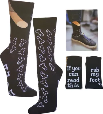 Produktbild von 2 Paar lustige Socken "Freche Lümmel" Geschenk Socken mit Spruch witzig Gr. 42/47