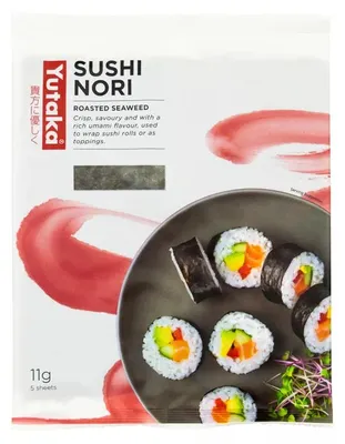 Produktbild von Yutaka Sushi Nori 5 Blatt 11g