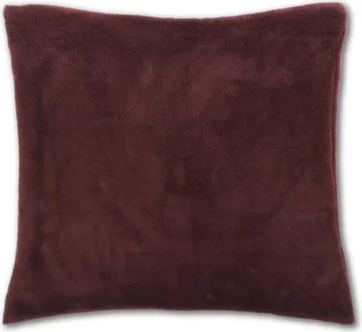 Produktbild von Dekokissen mit Füllung ca. 50x50 cm Rotbraun – weiche Kissenhülle mit Reißverschluss, waschbar, für Wohn- und Schlafzimmer-Deko