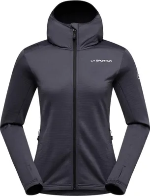 Immagine prodotto di Felpa con cappuccio termica Chill W, Onyx/Chalk, M, ZAHF015G19W04M, Pile da trekking da donna - La Sportiva