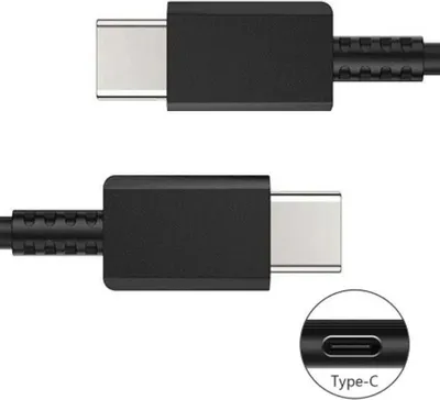Obrázek produktu pro Černý USB-C na USB-C pro Samsung Galaxy Buds Galaxy Buds 2 Galaxy Buds Pro
