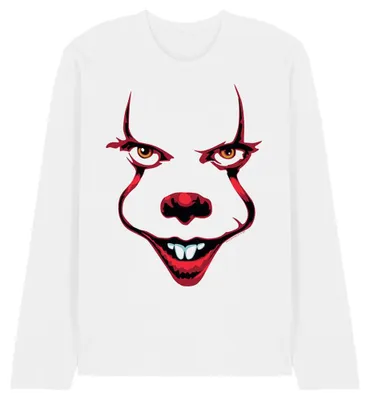 Image de T-shirt "Ça recommence" - Modèle unie pour hommes et femmes, manches longues, référence TV41183 (taille XL), couleur blanche