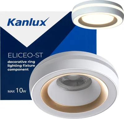 Immagine prodotto di Faretto LED Kanlux ELICEO bianco-oro 35287