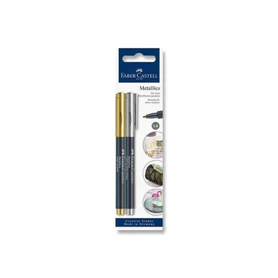 Zdjęcie produktu dla FABER-CASTELL Marker Metallics BK Farbe 250/251