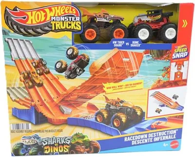 Obrázek produktu pro MATTEL HW MT Demoliční závodní sada 2v1 JFR07 /2