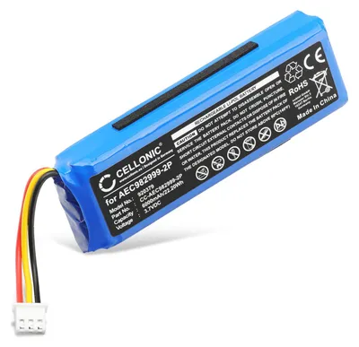 Produktbild von CELLONIC 1x Akku für Lautsprecher Kompatibel mit JBL Charge 1, AEC982999-2P - (6000mAh, 3.7V)