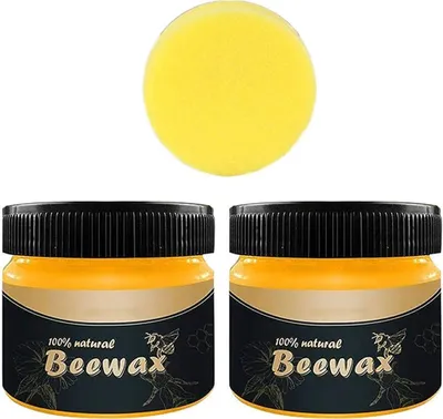 Obrázok produktu pre 2 ks BEEWAX Pôvodný prírodný včelí vosk na nábytok leštiaci vosk na nábytok