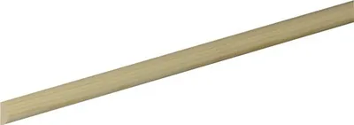 Produktbild von Halbrundstab Fichte/Kiefer roh 2400 x 15 x 7,5 mm