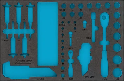 Produktbild von HAZET 163-466L, Schwarz