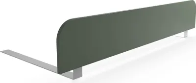 Produktbild von regalik Bettgitter Rausfallschutz Kinderbett 120x20 cm – Grün Stabile Absturzsicherung ohne Bohren – Einfache Montage unter der Matratze