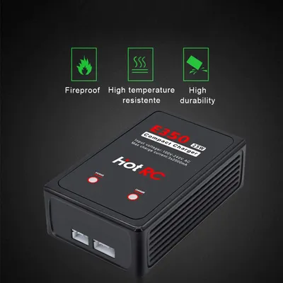 Obrázok produktu pre E350 2S 3S 25W kompaktná nabíjačka pre Life Lipo batérie RC auto drony kvadrokoptéry