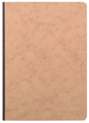Produktbild von Clairefontaine Heft AgeBag A5 Leinen dot 96Bl br