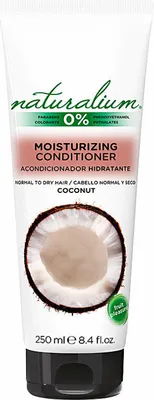 Produktbild von Naturalium 8436551471198, Unisex, Nicht-professionelle Haarspülung, trockenes Haar, normales Haar, Feuchtigkeitsspendend, Nährend, Glanz, Glättend, Verstärkung, 250 ml, Tube