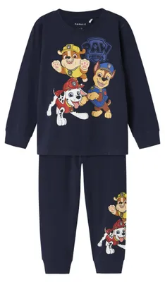 Image de Name IT : Ensemble pour garçon, modèle Nmmarlo Pawpatrol Ls, comprenant un pyjama et un blazer marine, taille 86-92