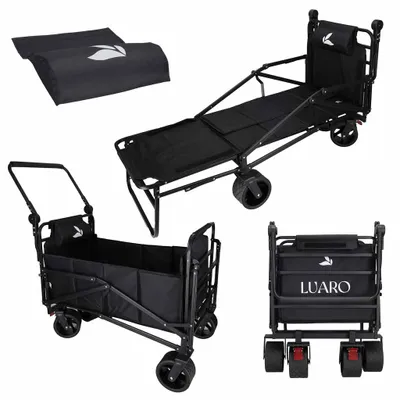 Produktbild von Transportwagen LUARO, klappbares Feldbett 2-in-1