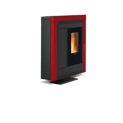 Produktbild von Extraflame Pelletofen Souvenir Steel Evo | bordeaux | 10,2 kW