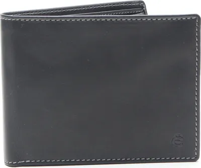 Produktbild von Esquire flache echt Leder Geldbörse Portemonnaie mit RFID Schutz schwarz