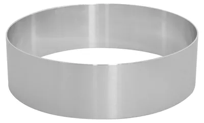 Immagine prodotto di Anello per torta, in alluminio, 260 x 80 x 2 mm