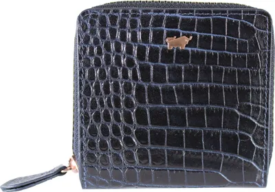 Image de Braun Büffel porte-monnaie Amalfi Zip Wallet 6CS Navy bleu