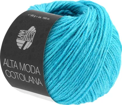 Produktbild von Lana Grossa Alta Moda Cotolana 028 Türkis 50g