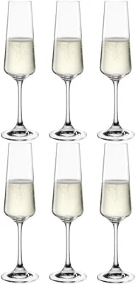 Obrázek produktu pro Leonardo Sklenice na šampaňské Paladino 220 ml - 6 kusů