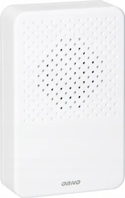 Produktbild von Orno | Elektronischer Türgong OR-DP-MR-161/PW - Weiß - Lautstärkeregulierung - Modernes Design