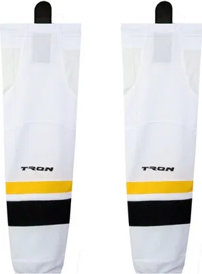 Produktbild von TRONX SK300 Junior Hockeysocken, Pittsburgh Penguins, Weiß, Größe: 24 Zoll