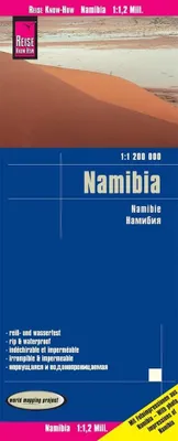 Image de Reise Know-How Carte de Namibie 1 : 1.200.000
