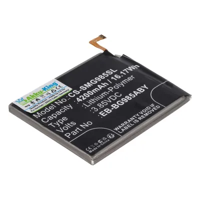 Akku fuer Samsung Galaxy S20 Plus - 4200mAh 