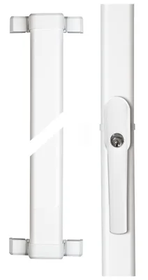 Immagine prodotto di Set di aste WINTECTO ONE FOS550,FOS650 75/118cm copertura in plastica/acciaio bianco