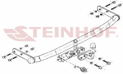 Produktbild von Z547754 Anhängerkupplung passend für RENAULT Twingo 1993-2007 starr