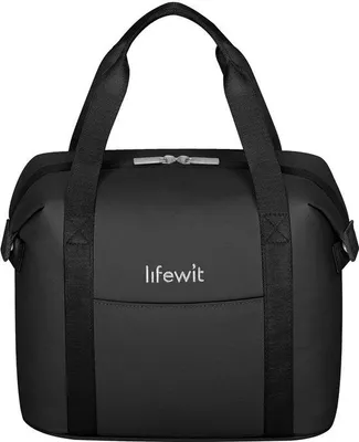Immagine prodotto di Zaino termico da donna, 9 litri, nero, impermeabile, zaino da picnic leggero, ideale per il lavoro, la scuola e i viaggi