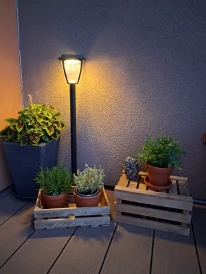 Immagine prodotto di V-TAC 2894 VT-984 Solar outdoor free standing light LED (monochrome) 2 W Black (matt)