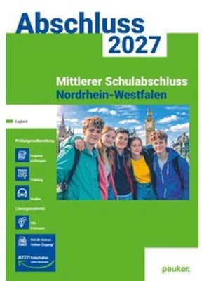 Obrázok produktu pre Englisch Mittlerer Schulabschluss NRW | pauker Einzelband 2027