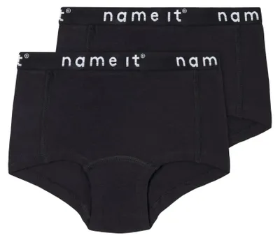 Immagine prodotto di Name It Slip Hipster 2 Unità Nero 11-12 Anni Ragazze Nero 11-12 Anni