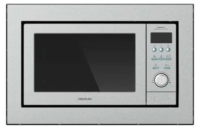 Produktbild von Cecotec Einbau-Mikrowellen mit Teller GrandHeat 2500 Built-in Steel