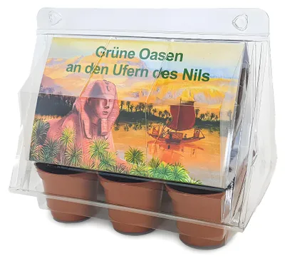 Produktbild von Exotische Pflanzen Anzucht-Set, Niloasen